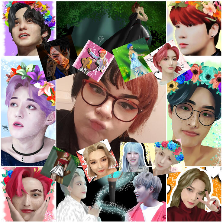 Me! and a few of my favourite pieces :)